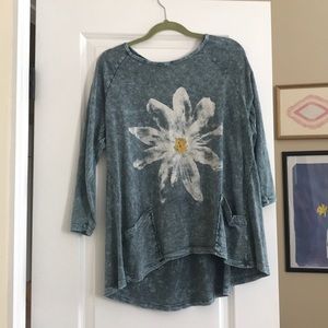 Summer flower shirt